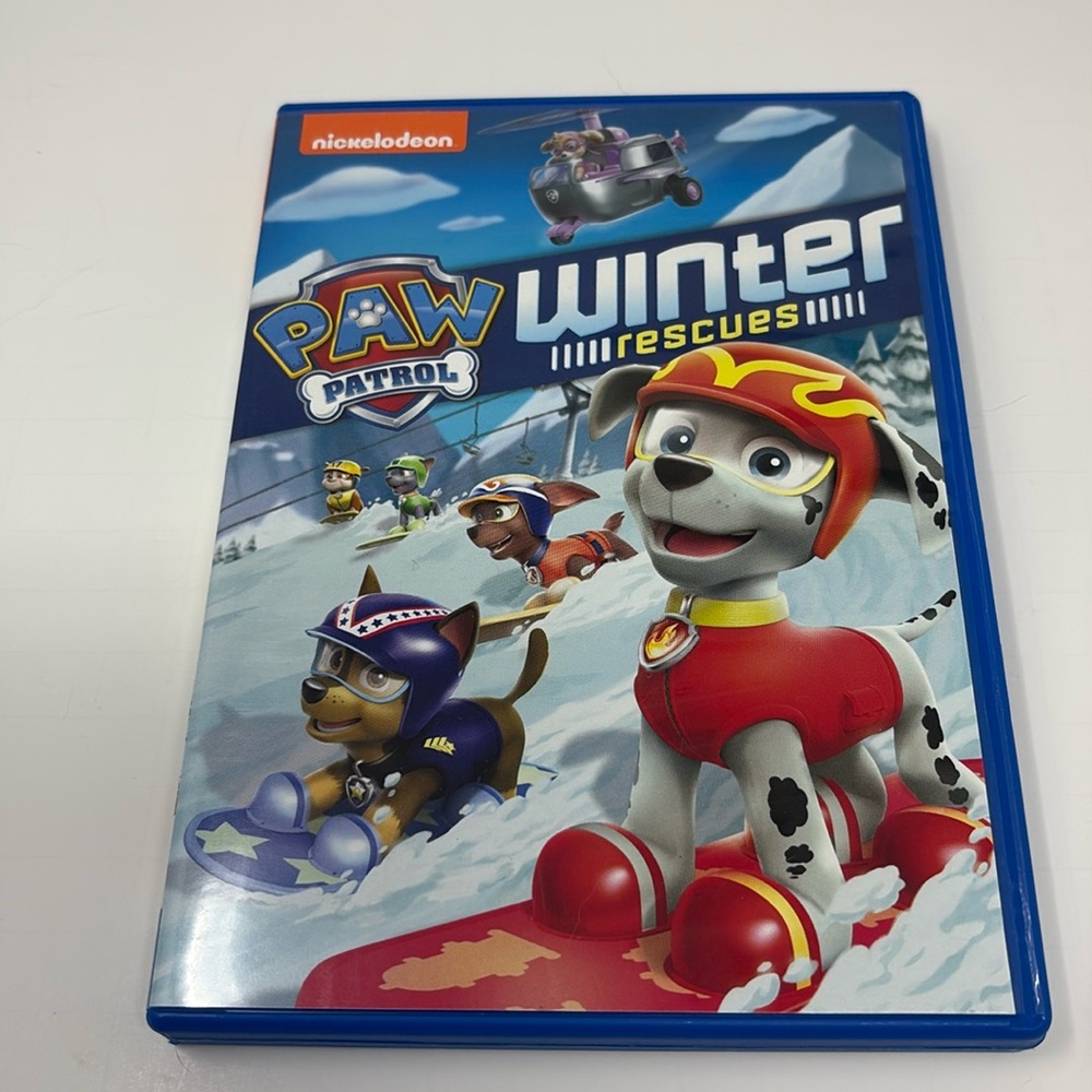PAW PATROL: Winter Rescues DVD. Nickelodeon